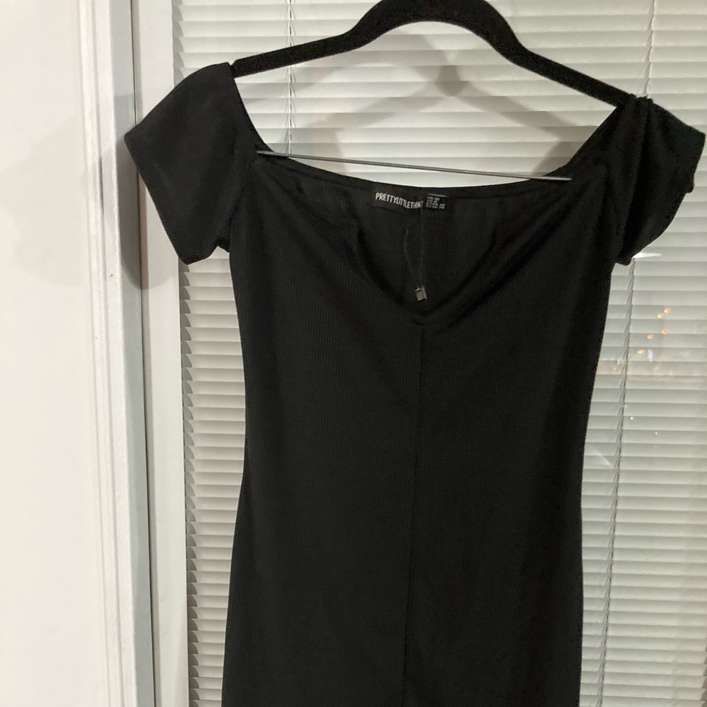 Black sexy bathing suit coverup